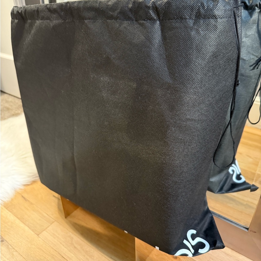 Saint Laurent Rive Gauche Tote - Black, Cream, and Tan - Picture 15 of 15